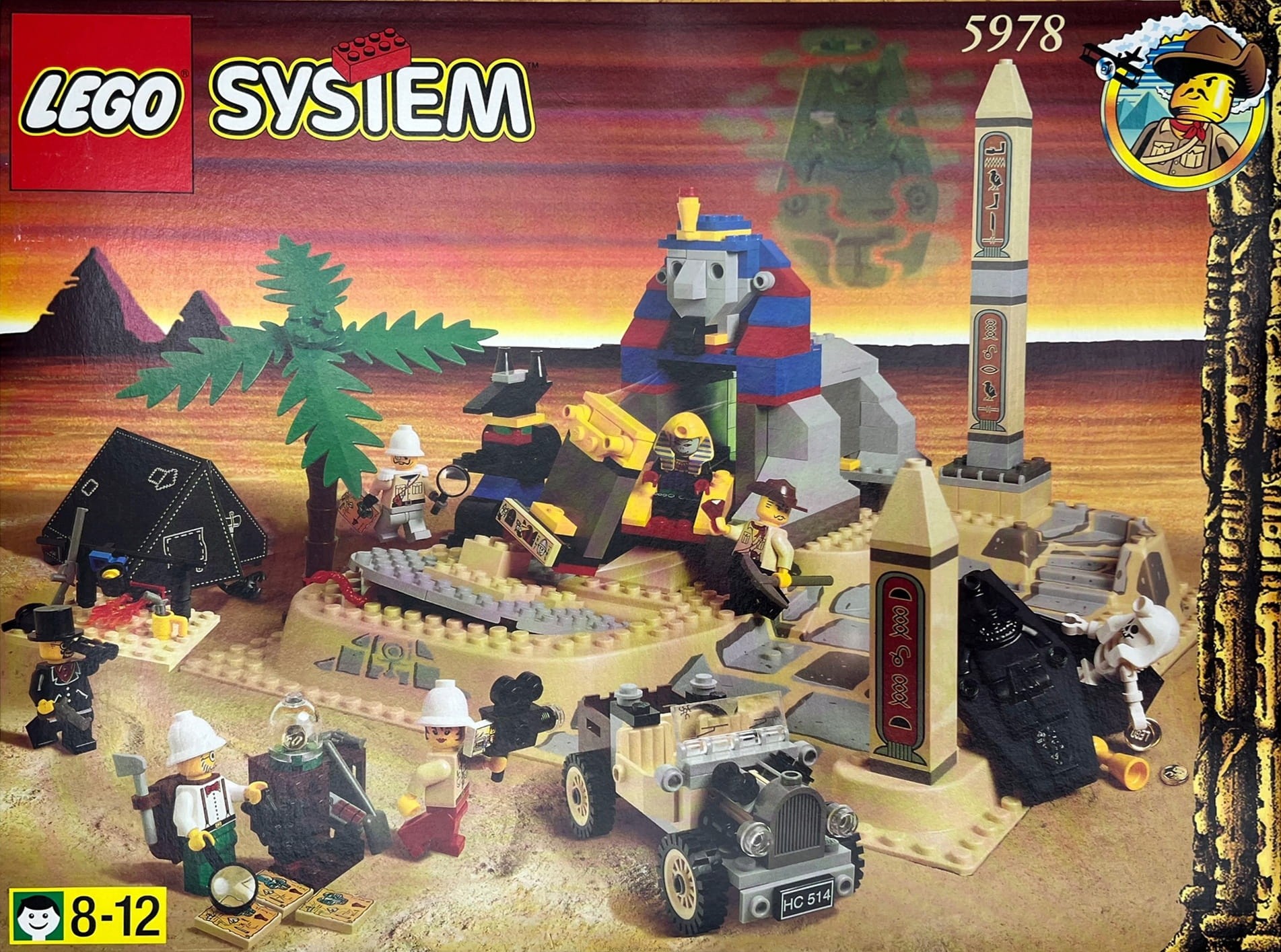 LEGO 5978 Sphinx Secret Surprise [Adventurers: Desert] z instrukcją ...