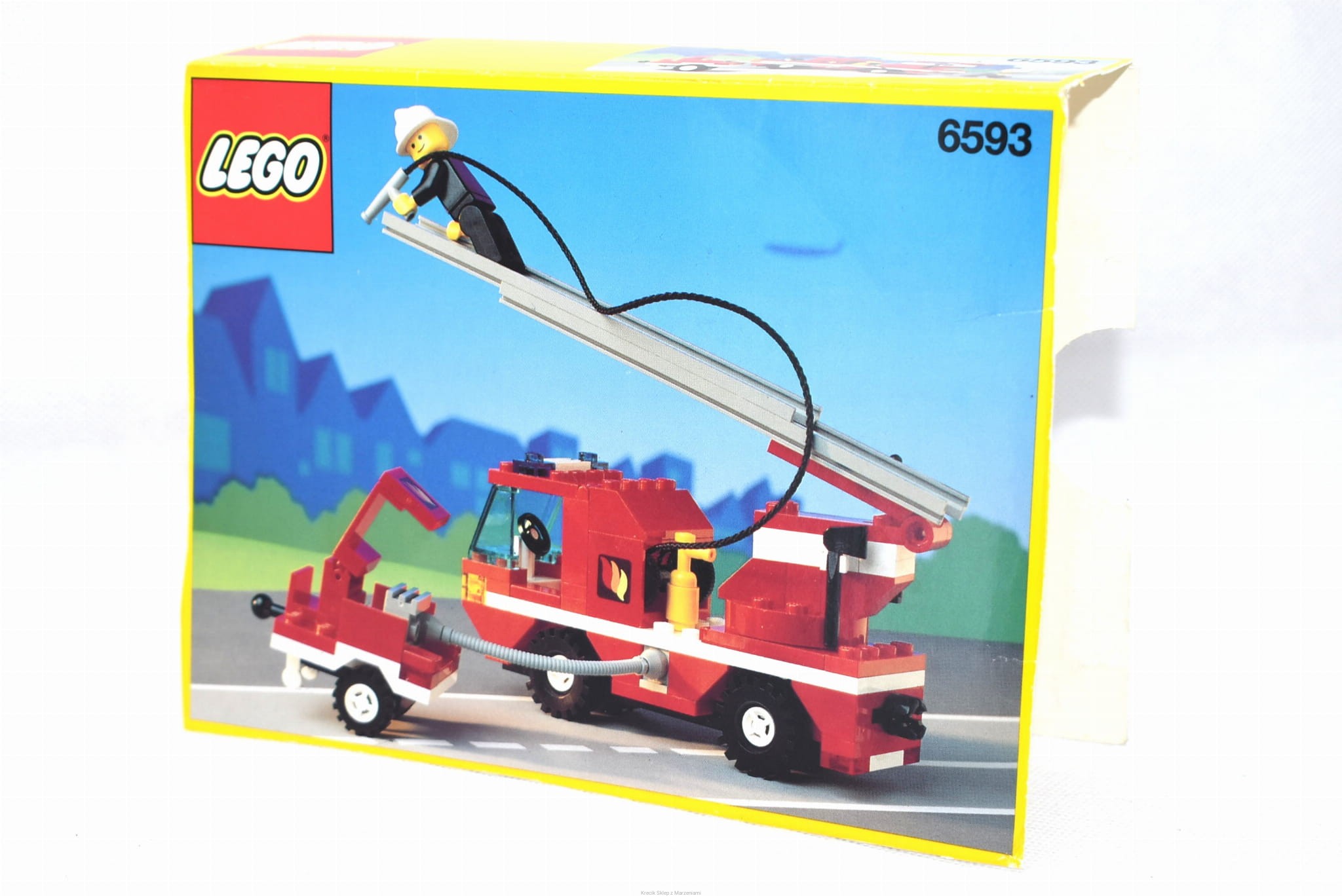 LEGO 6593 Blaze Battler [Classic Town: Fire] z instrukcją i pudełkiem ...
