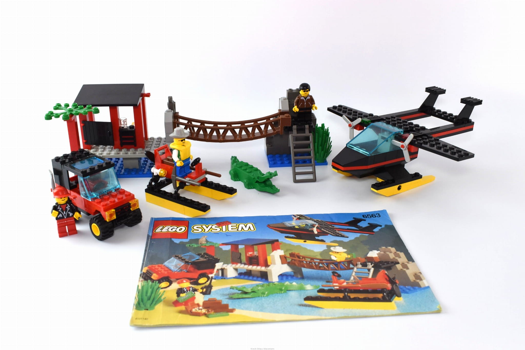 LEGO System 6563 Gator Landing mit BA (Gebraucht) in Basadingen für CHF