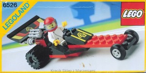 LEGO 6526 Red Line Racer [Classic Town: Race] | city town F1 racer