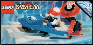 LEGO 6834 Celestial Sled [Space: Ice Planet 2002] with instructions | space sled ice planet