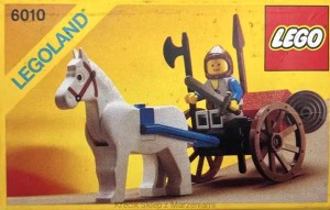 LEGO 6010 Supply Wagon [Castle: Lion Knights] z instrukcją | zamek rycerze powóz transport