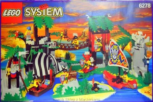 LEGO 6278 Enchanted Island [Pirates I: Islanders] | piraci wyspiarze wyspa dżungla jungle Król Kahuka