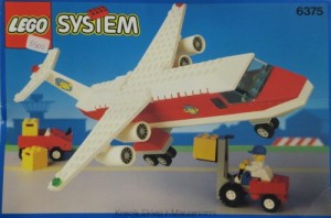 LEGO 6375 Trans Air Carrier (Transair Carrier) [Classic Town: Cargo] z instrukcją | city miasto samolot towarowy airport