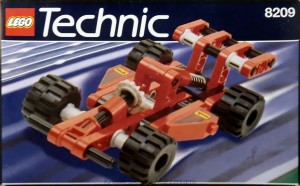LEGO 8209 Future F1 [Technic: Model: Race] z instrukcją i pudełkiem