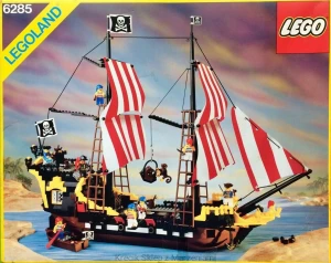 LEGO 6285 Black Seas Barracuda (Dark Shark) [Pirates: Pirates I] | piraci pirat statek okręt łódź Baracuda Barakuda