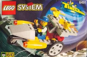 LEGO 6491 Rocket Racer [Time Cruisers / Twisters] z instrukcją i pudełkiem | wehikuł czasu