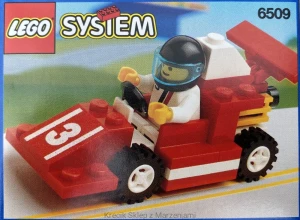 LEGO 6509 Red Devil Racer [Classic Town: Race] z instrukcją | city miasto wyścigówka F1