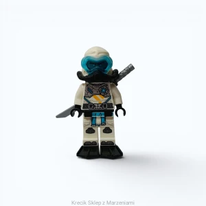 Figurka LEGO njo0699 Zane - Seabound, Scuba Gear [NINJAGO : Seabound] | minifigurka ludzik