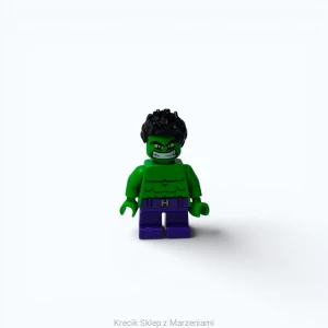 Figurka LEGO sh0252 Hulk - Minifigure, Short Legs [Super Heroes (Marvel) : Mighty Micros : Avengers Age of Ultron] | minifigurka ludzik