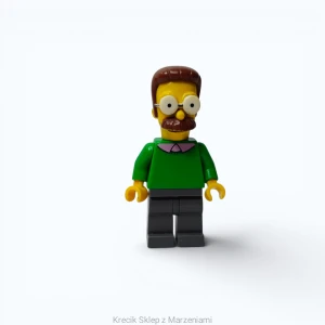 Figurka LEGO sim013 Ned Flanders [Collectible Minifigures : The Simpsons : The Simpsons Series 1] | minifigurka ludzik