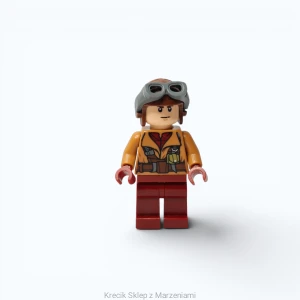 Figurka LEGO sw0641 Naboo Fighter Pilot - Medium Nougat Jacket [Star Wars : Star Wars Episode 1] | minifigurka ludzik