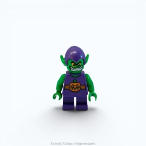 Figurka LEGO sh0249 Green Goblin - Bright Green Skin, Dark Purple Outfit, Short Legs [Super Heroes (Marvel) : Mighty Micros : Ultimate Spider-Man] | minifigurka ludzik