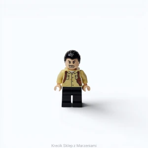 Figurka LEGO jw055 Vic Hoskins - Black Hair [Jurassic World : Legend of Isla Nublar] | minifigurka ludzik