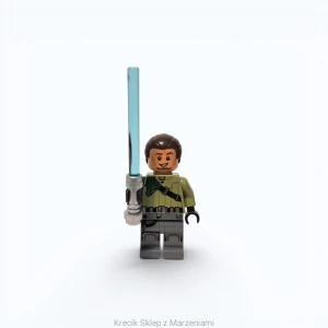 Figurka LEGO sw0602 Kanan Jarrus - Dark Brown Hair and Eyebrows [Star Wars : Star Wars Rebels] | minifigurka ludzik