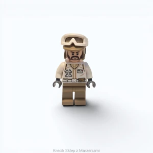 Figurka LEGO sw1008 Hoth Rebel Trooper White Uniform, Dark Tan Legs (Brown Angular Beard) [Star Wars : Star Wars Episode 4/5/6] | minifigurka ludzik