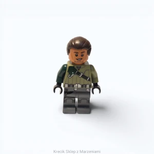 Figurka LEGO sw0602 Kanan Jarrus - Dark Brown Hair and Eyebrows [Star Wars : Star Wars Rebels] | minifigurka ludzik
