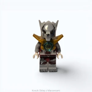 Figurka LEGO loc052 Worriz - Pearl Gold Armor [LEGENDS OF CHIMA] | minifigurka ludzik