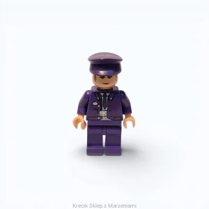 Figurka LEGO hp047 Stanley (Stan) Shunpike - Knight Bus Conductor Uniform with Dark Purple Tie [Harry Potter : Prisoner of Azkaban] | minifigurka ludzik