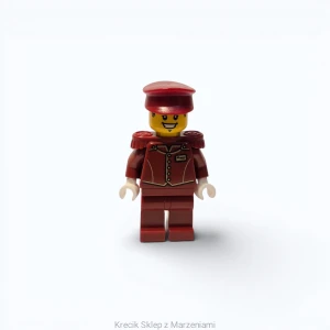 Figurka LEGO cty1505 Tippy Dorman - Dark Red Uniform [Town : City] | minifigurka ludzik