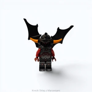 Figurka LEGO nex065 Ash Attacker - Orange Horns, Wings [NEXO KNIGHTS] | minifigurka ludzik