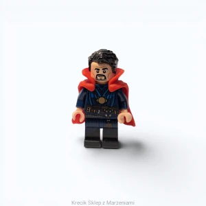 Figurka LEGO sh0777 Doctor Strange - Necklace, Flexible Rubber Cape [Super Heroes (Marvel) : Spider-Man No Way Home] | minifigurka ludzik