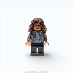 Figurka LEGO sh0776 MJ (Michelle Jones) - Dark Bluish Gray Plaid Jacket, Dark Brown Wavy Hair [Super Heroes (Marvel) : Spider-Man No Way Home] | minifigurka ludzik