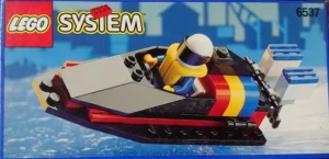 LEGO 6537 Hydro Racer [Classic Town: Race] z instrukcją | city miasto motorówka łódka