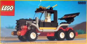 LEGO 6669 Diesel Daredevil [Classic Town: Race] z instrukcją | city miasto tir samochód ciężarowy