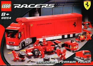 LEGO 8654 Scuderia Ferrari Truck [Racers: Ferrari] | city miasto tir F1 Shell