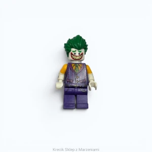 Figurka LEGO sh0447 The Joker - Striped Vest, Shirtsleeves, Smile with Pointed Teeth Grin [Super Heroes (DC) : The LEGO Batman Movie] | minifigurka ludzik
