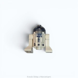 Figurka LEGO sw0527a Astromech Droid, R2-D2 - Flat Silver Head, Lavender Dots and Small Receptor [Star Wars] | minifigurka ludzik
