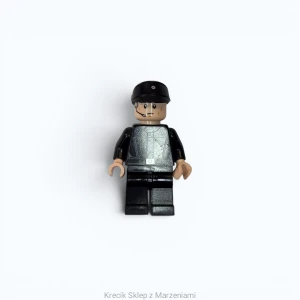 Figurka LEGO sw0802 Imperial Shuttle Pilot - Light Nougat Head with Headset, Imperial Officer Cap [Star Wars : Star Wars Episode 4/5/6] | minifigurka ludzik