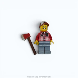 Figurka LEGO col072 Lumberjack, Series 5 [Collectible Minifigures : Series 5 Minifigures] | minifigurka ludzik