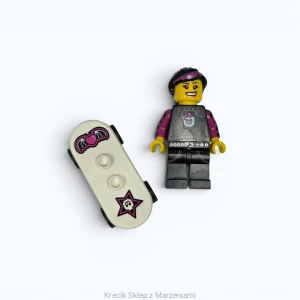 Figurka LEGO col092 Skater Girl, Series 6 [Collectible Minifigures : Series 6 Minifigures] | minifigurka ludzik