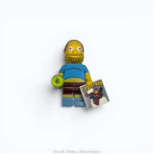 Figurka LEGO sim033 Comic Book Guy, The Simpsons, Series 2 [Collectible Minifigures : The Simpsons : The Simpsons Series 2] | minifigurka ludzik