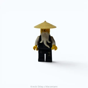 Figurka LEGO njo0495 Wu Sensei - Legacy, Black Robe [NINJAGO : Legacy] | minifigurka ludzik