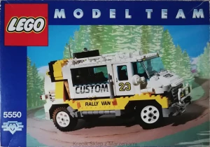 LEGO 5550 Custom Rally Van [Model Team] z instrukcją | camper kamper