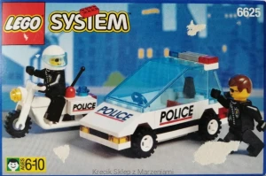 LEGO 6625 Speed Trackers [Classic Town: Police] | city miasto policja motocykl