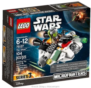 LEGO 75127 The Ghost [Microfighters Series 3: Star Wars Rebels] z instrukcją i pudełkiem | Gwiezdne Wojny Hera Syndulla