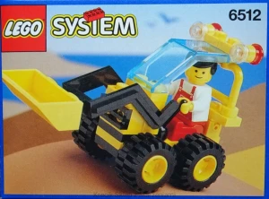 LEGO 6512 Landscape Loader [Classic Town: Construction] | city miasto koparka