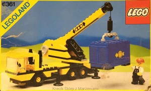 LEGO 6361 Mobile Crane [Classic Town: Construction] | city miasto dźwig żuraw kontener