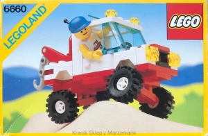 LEGO 6660 Hook & Haul Wrecker (Hook and Haul Wrecker) [Classic Town: Off-Road] | city miasto holownik