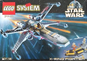LEGO 7140 X-wing Fighter [Star Wars: Star Wars Episode 4/5/6] z instrukcją | Gwiezdne Wojny Xwing