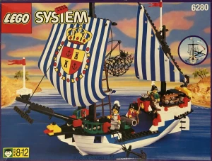 LEGO 6280 Armada Flagship [Pirates I: Imperial Armada] | piraci statek żaglowiec okręt Hiszpanie