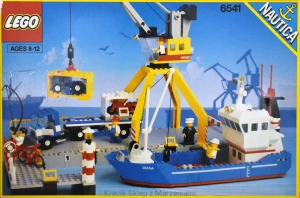 LEGO 6541 Intercoastal Seaport [Classic Town: Harbor] | city miasto port żuraw konterowiec