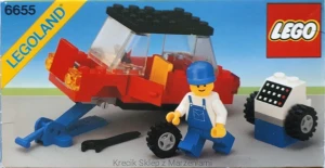 LEGO 6655 Auto & Tire Repair [Classic Town: Traffic] | city miasto mechanik samochód