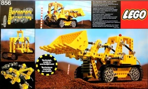 LEGO 856 Bulldozer [Technic: Expert Builder] | buldożer koparka spycharka