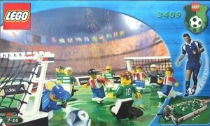 LEGO 3409 Championship Challenge [Sports: Soccer] z instrukcją i pudełkiem | football futbol piłka nożna boisko mecz