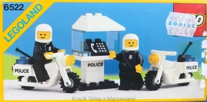 LEGO 6522 Highway Patrol [Classic Town: Police] z instrukcją | city miasto policja motocykl